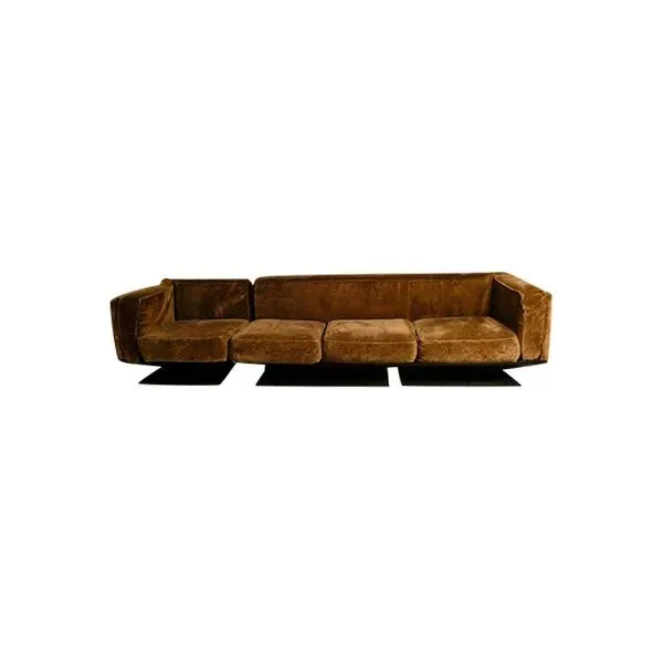 Set of 2 modular sofas by Luigi Pellegr in (1960s), MIM Roma image