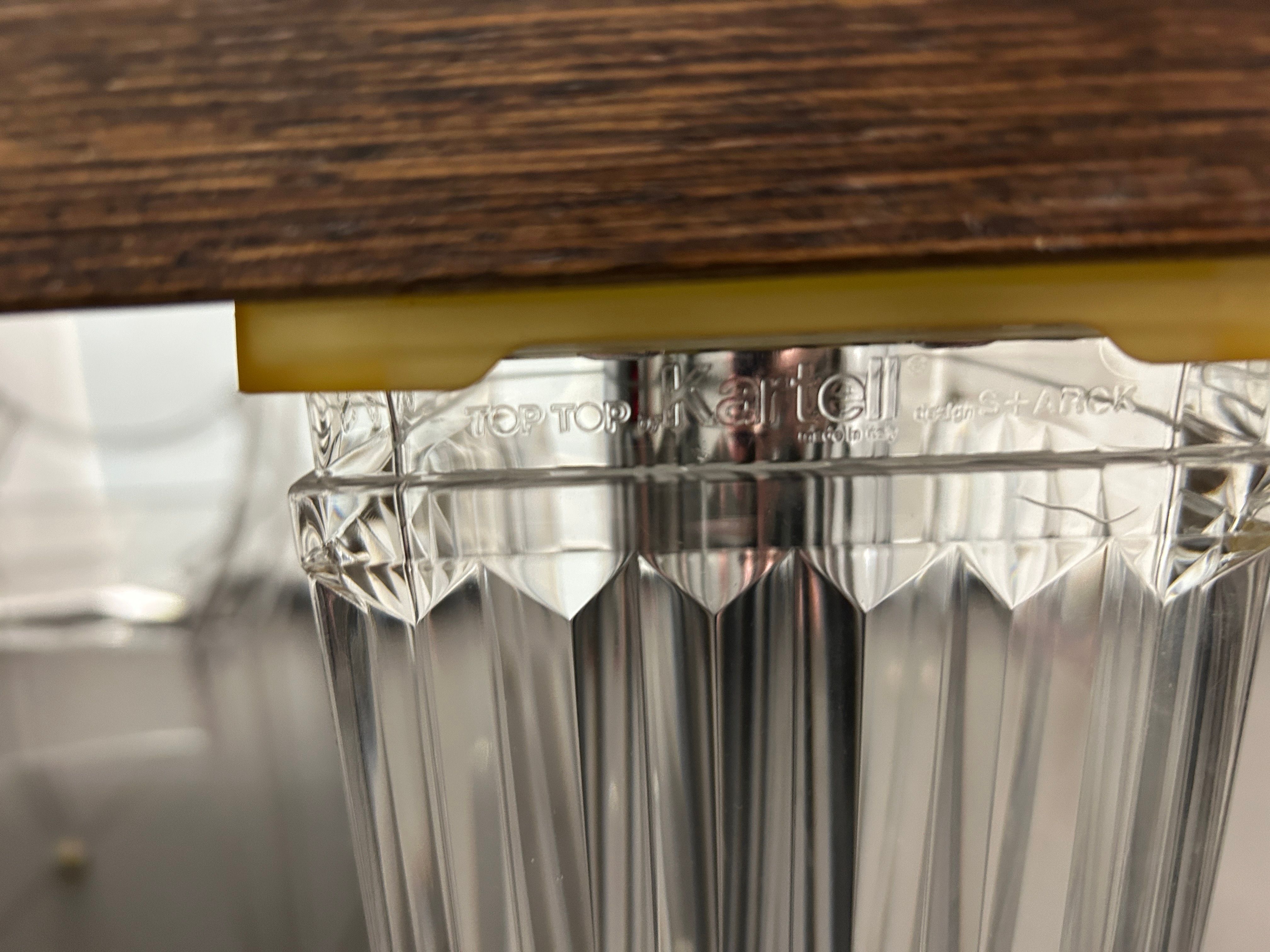 Tavolo rettangolare Top Top marrone di Philippe Starck Defects