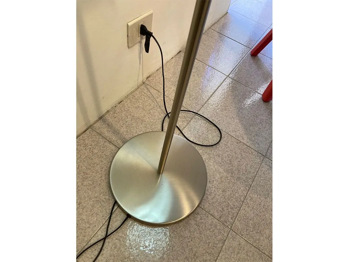 Lampada da terra 3247 con dimmer vetro (bianco), FontanaArte 1