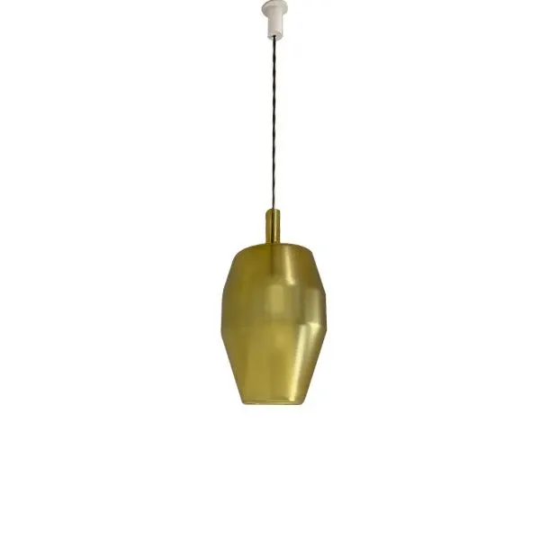 MoM Tall pendant lamp in glass (yellow), Penta image