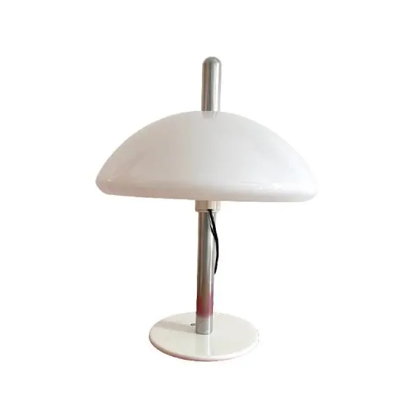 Vintage table lamp in chromed iron (1970s), Iguzzini image