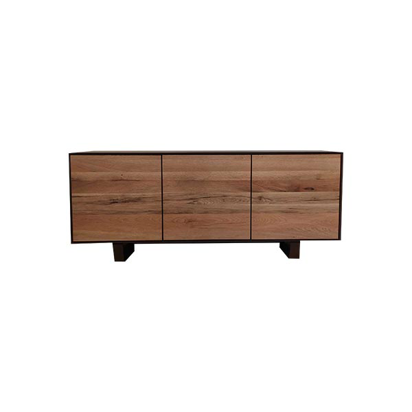 Low sideboard in solid wood, Accademia del mobile 1973 image