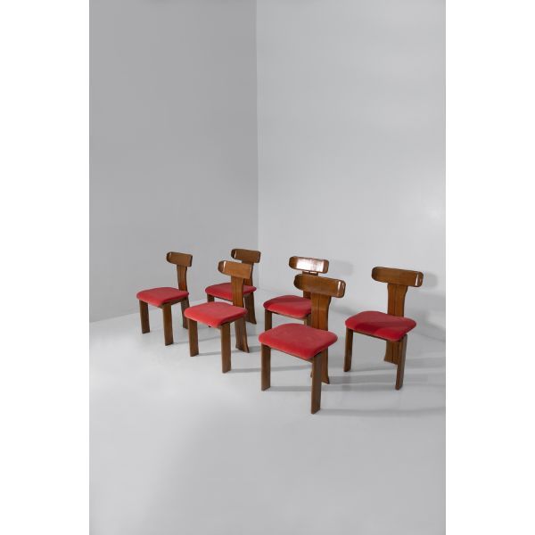 Set of 6 Sapporo Chairs by Mario Marenco, Mobil Girgi  image