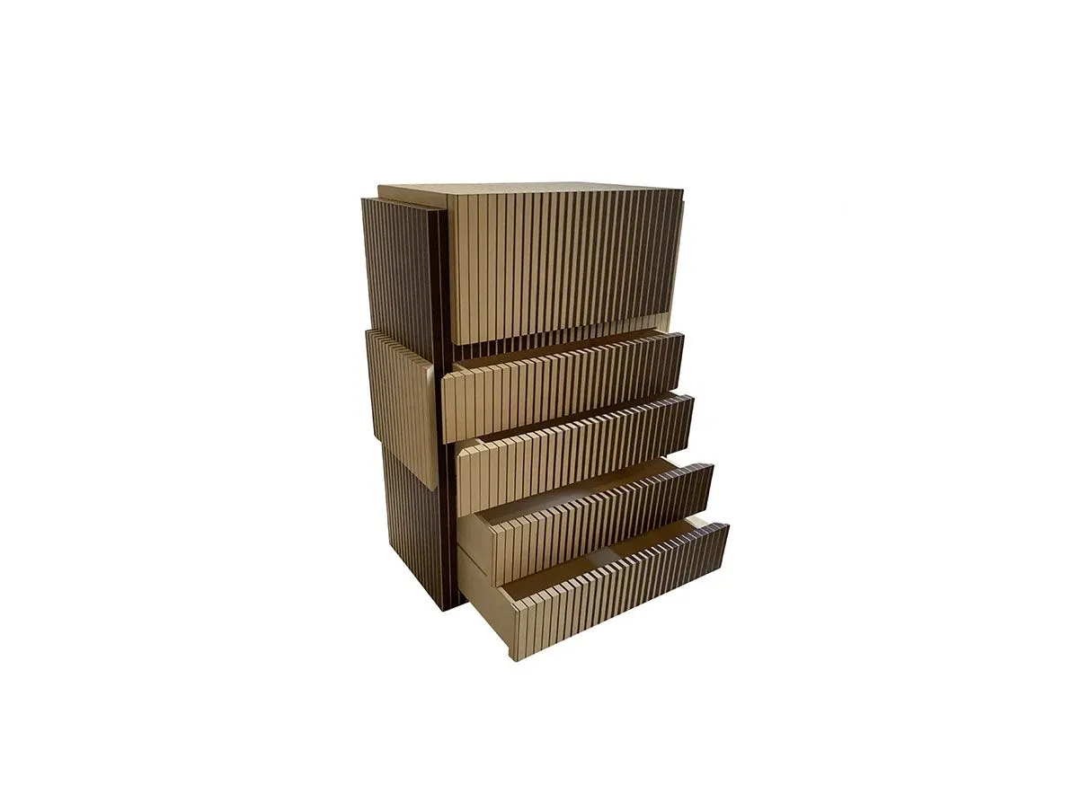 Mobile contenitore FS006 in stile Art Déco, Carpanese Home 3