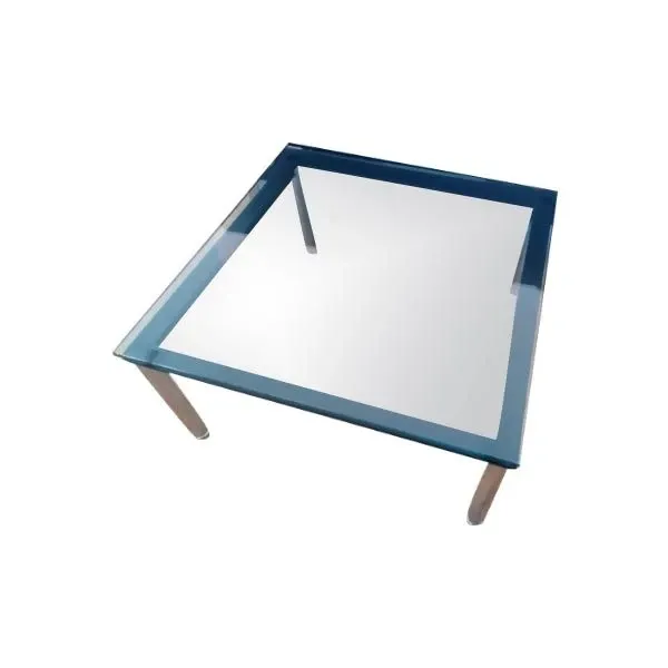 Coffee table in glass, Steel Line image