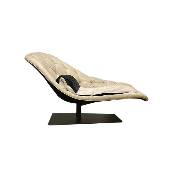 Chaise longue Bohemian di Patricia Urquiola pelle, Moroso image