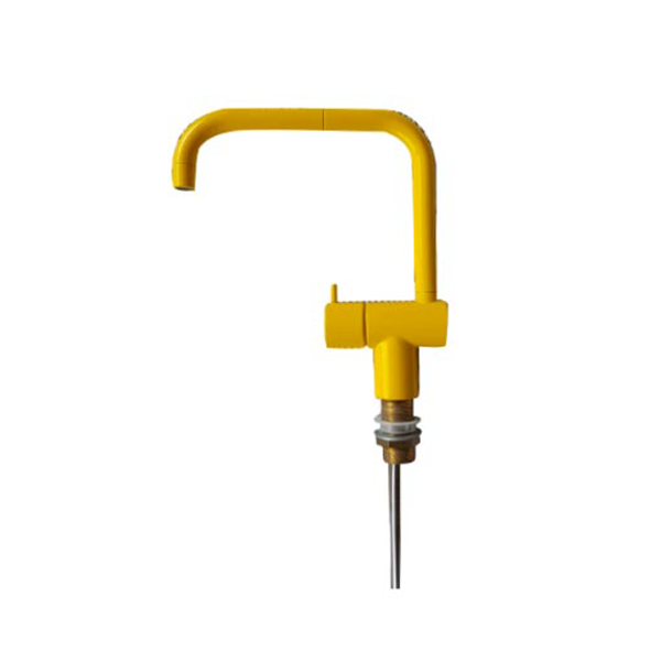 KW1 mixer in brass (yellow), Vola IP Lund image