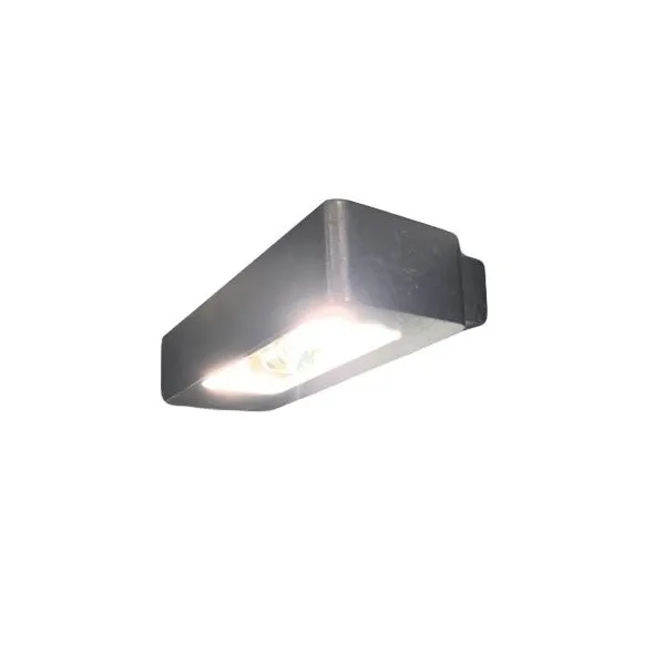 Lampada da parete Lingotto foglia argento (LED), Icone Luce 