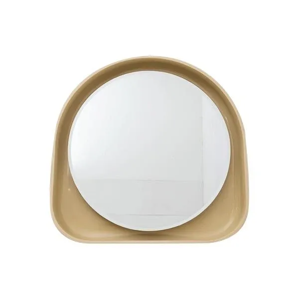 Vintage mirror with light (1970s), image