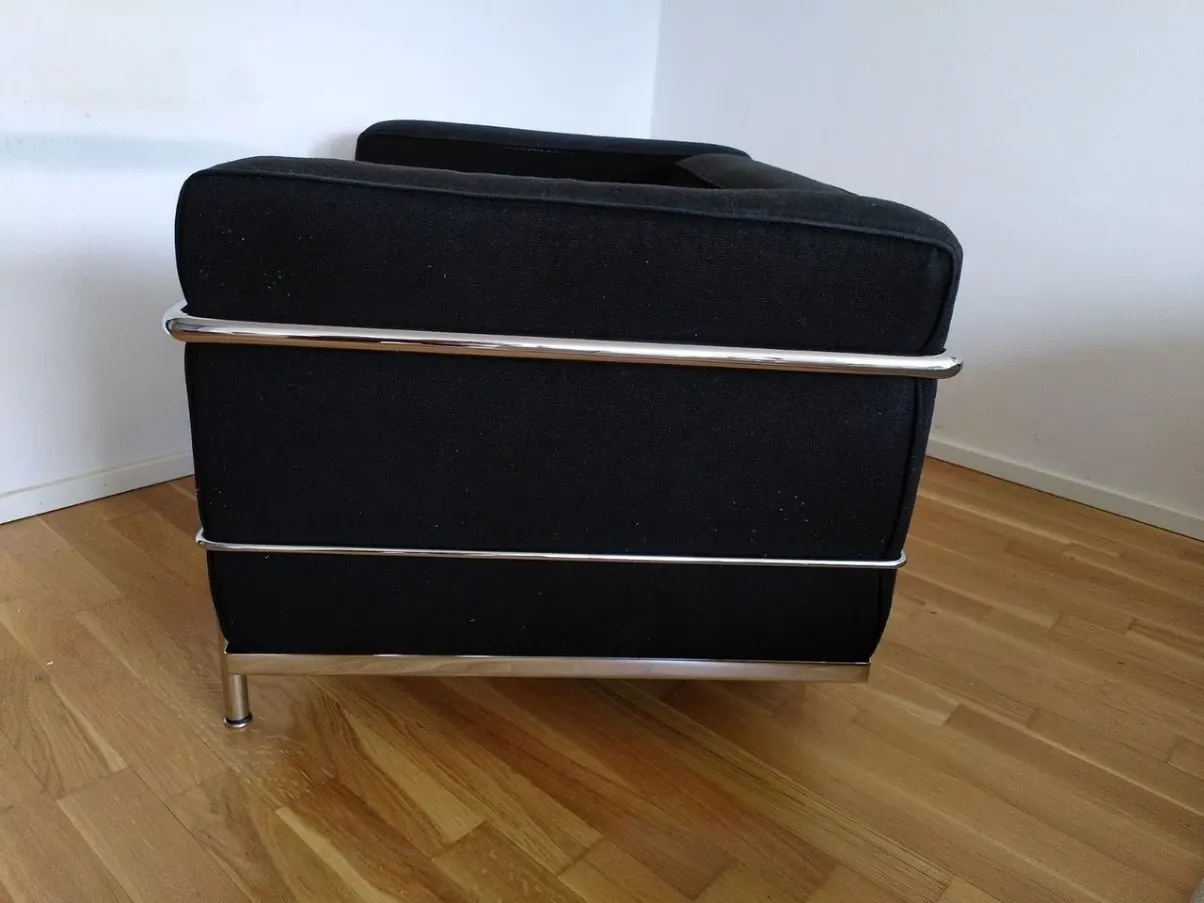 Vintage Le Corbusier LC3 Sessel aus den 1920er Jahren 6