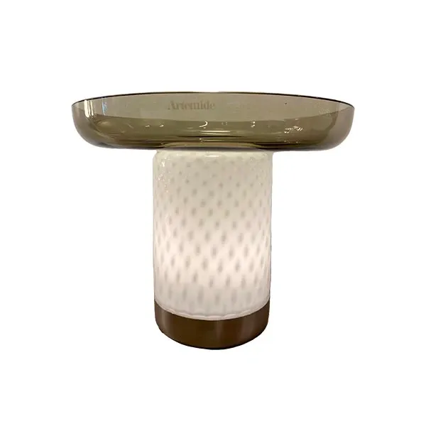 Bontà glass table lamp (gray), Artemide image