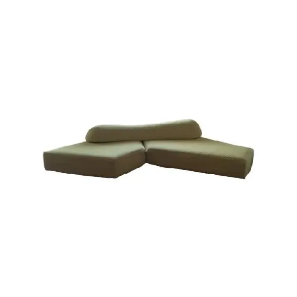 On The Rocks sofa in green fabric, Edra image