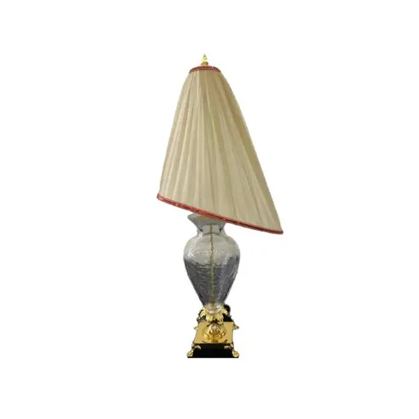 Lampada da tavolo in cristallo trasparente, IPM light 3