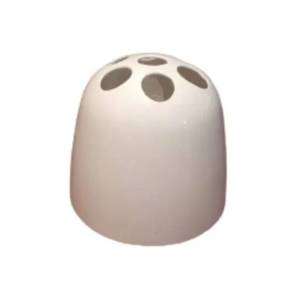 White Dedalo umbrella stand, Artemide image