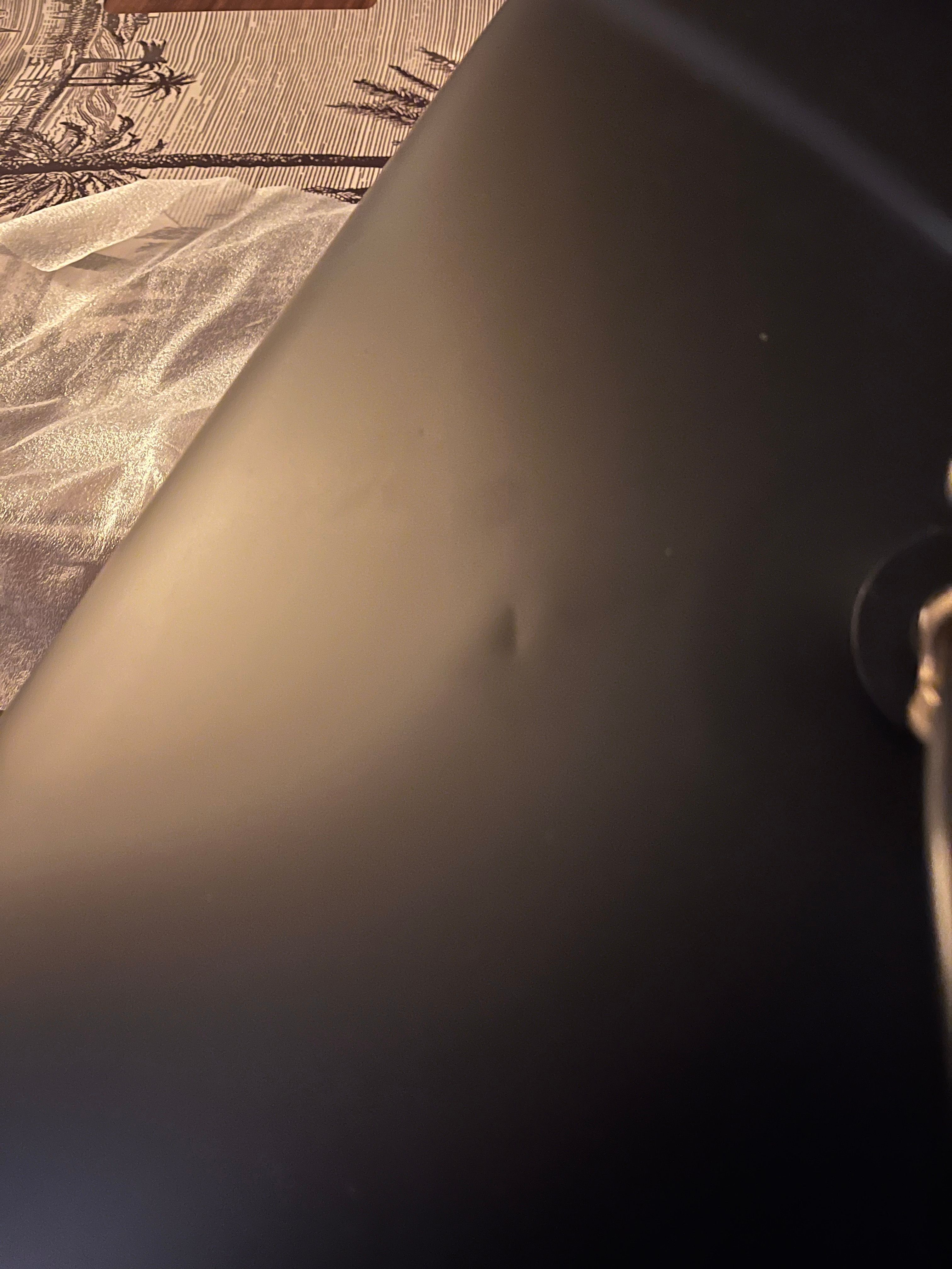 Lampadario Lederam Manta S1 in alluminio di Enzo Catellani Defects