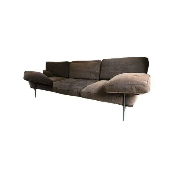 Diesis 3 seater sofa in fabric (brown), B&B Italia image