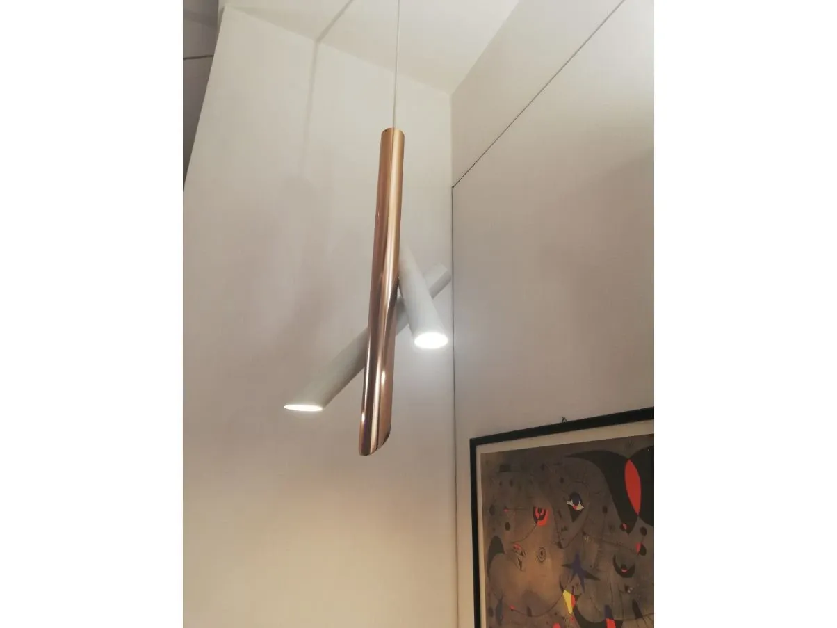 Lampada a sospensione Tubes 3, Nemo 4
