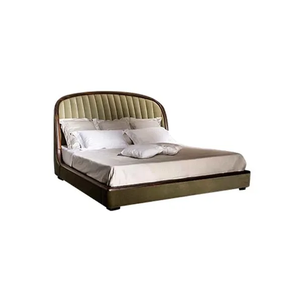 Essenza double bed with Loro Piana fabric, Brummel image