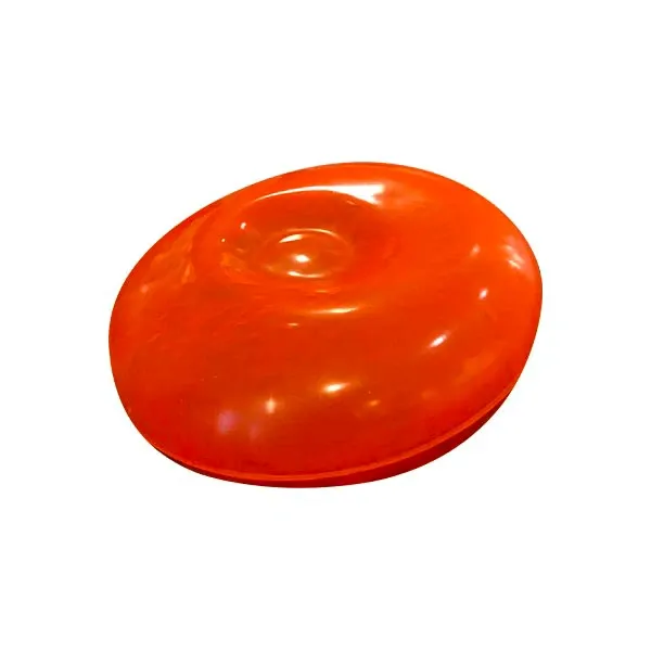 Pouf Globulo in materiale plastico (arancione), Zanotta image