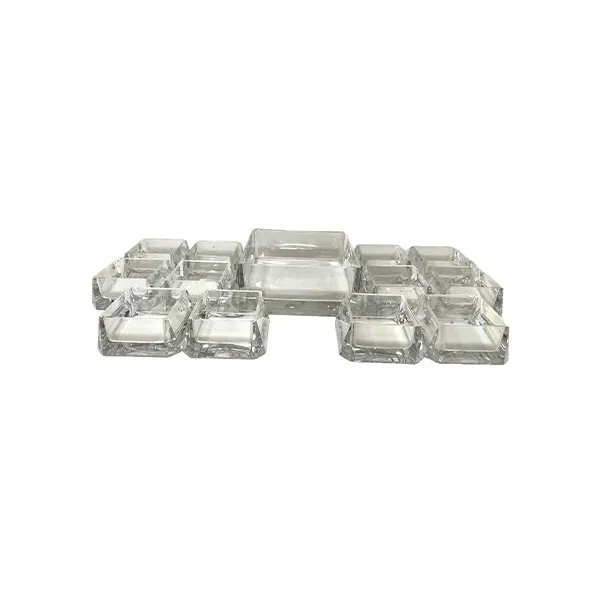 13-piece crystal tableware by Cini Boeri image