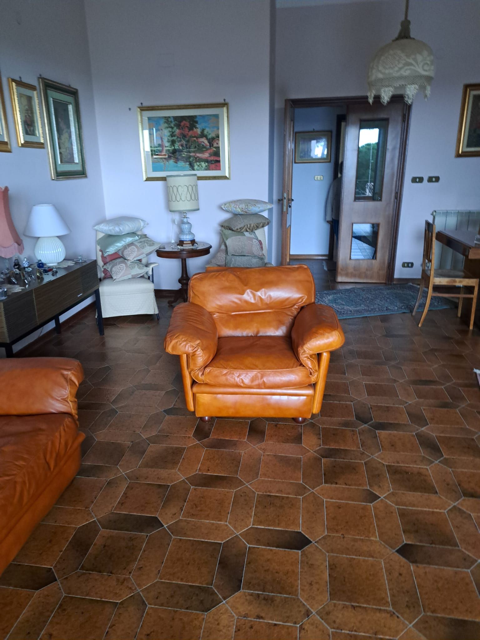 Set divano 3 posti e 2 poltrone Poppy vintage di Tito Agnoli Side