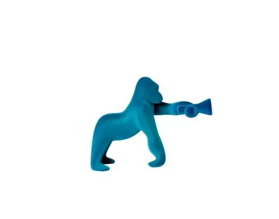 Kong Lamp XS (light blue velvet) 1