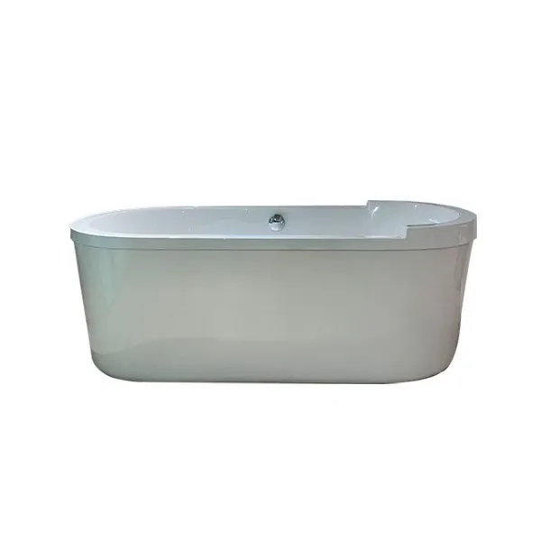 Freestanding oval shaped Starck bathtub in acrylic, Duravit image