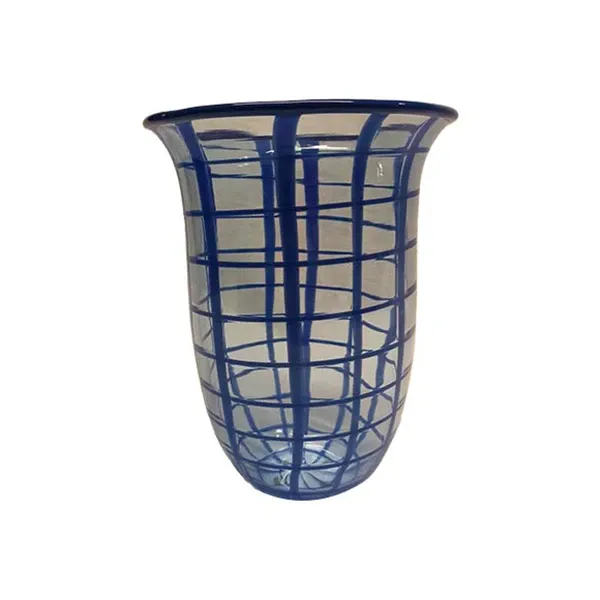 Vaso contemporaneo Diana in vetro (blu), Salviati image