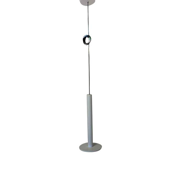 Cielo Xl pendant lamp in aluminum (white), Pablo image