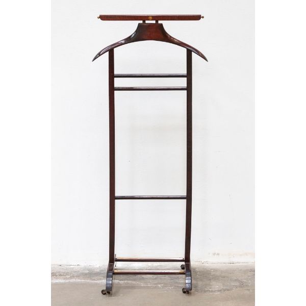 Wooden valet stand (60s), Fratelli Reguitti image