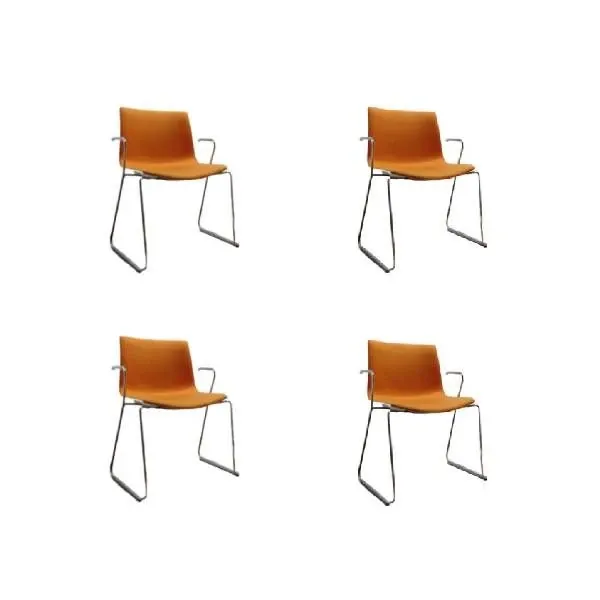 Set of 4 Catifa chairs by Lievore Altherr Molina, Arper image