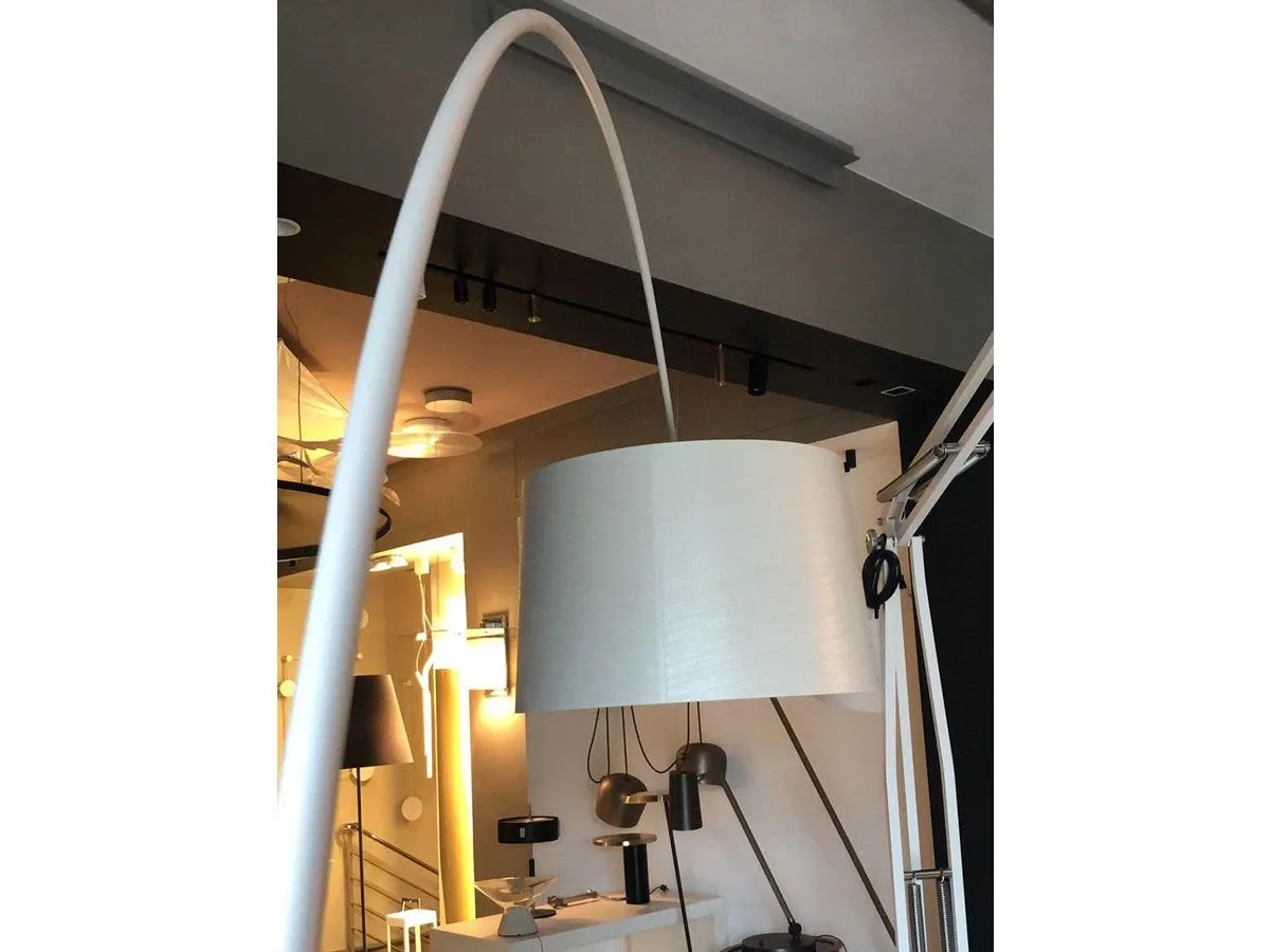 Twiggy LED (greige) floor lamp by Marc Sadler, Foscarini 3