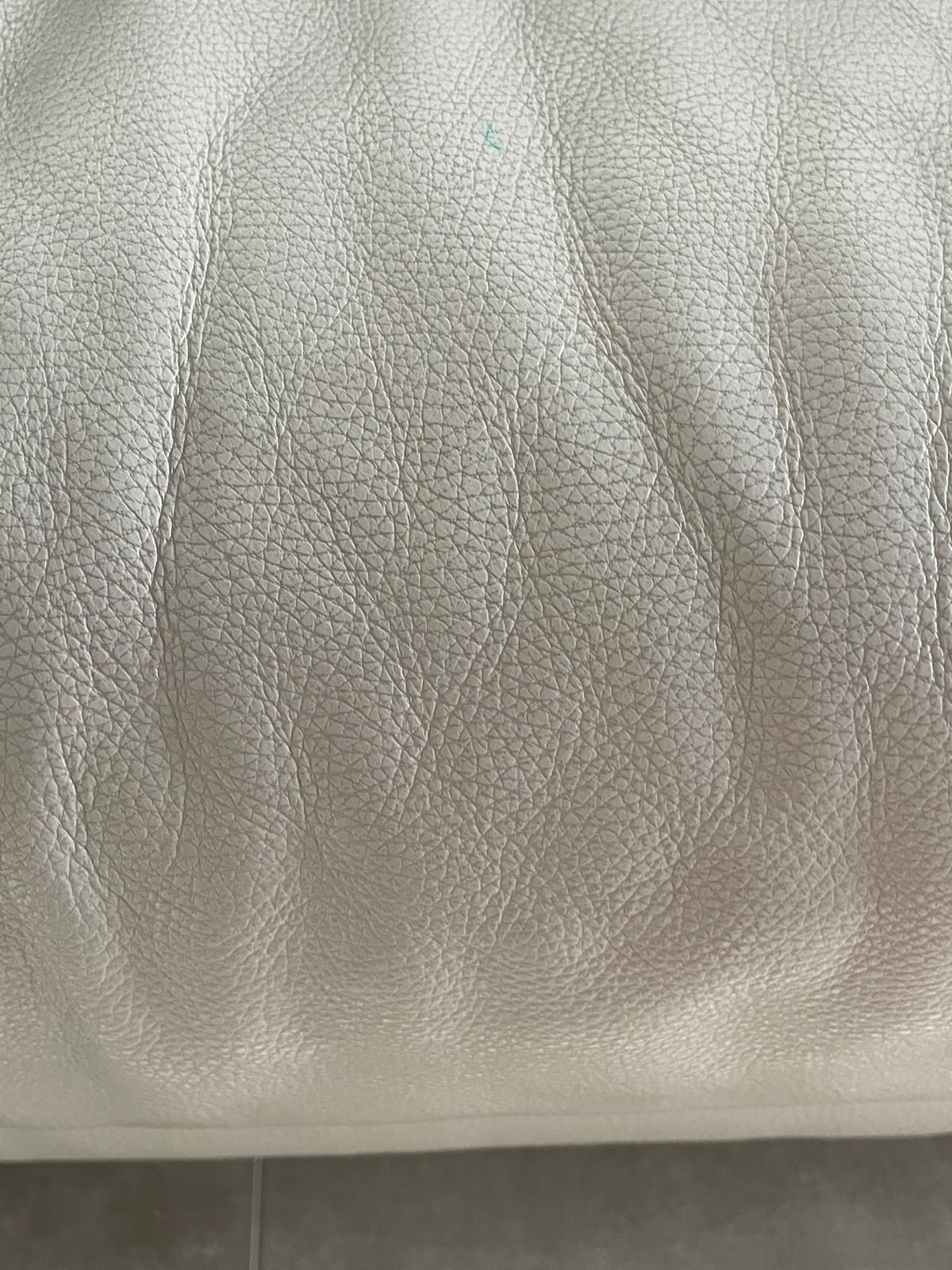 Divano 3 posti  in pelle primo fiore (beige), Natuzzi 6