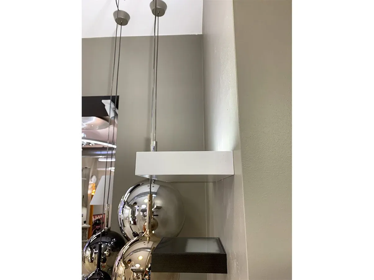Lampada da parete Quasi in alluminio (bianco) 1