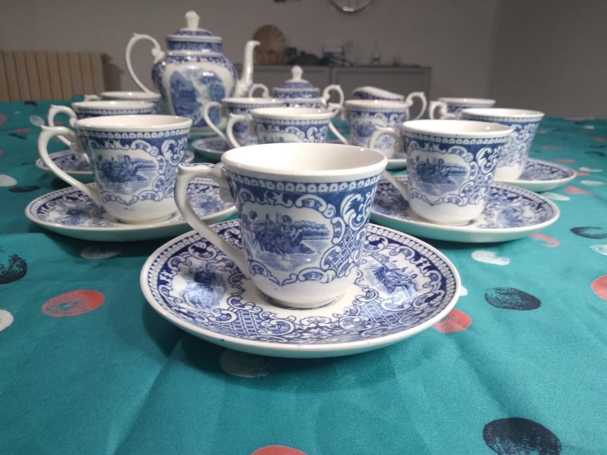 Servizio da tè vintage - Solitaire En Porcelain