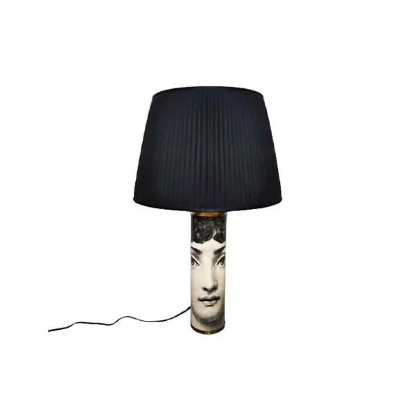 Vintage metal table lamp (1970s), Fornasetti image