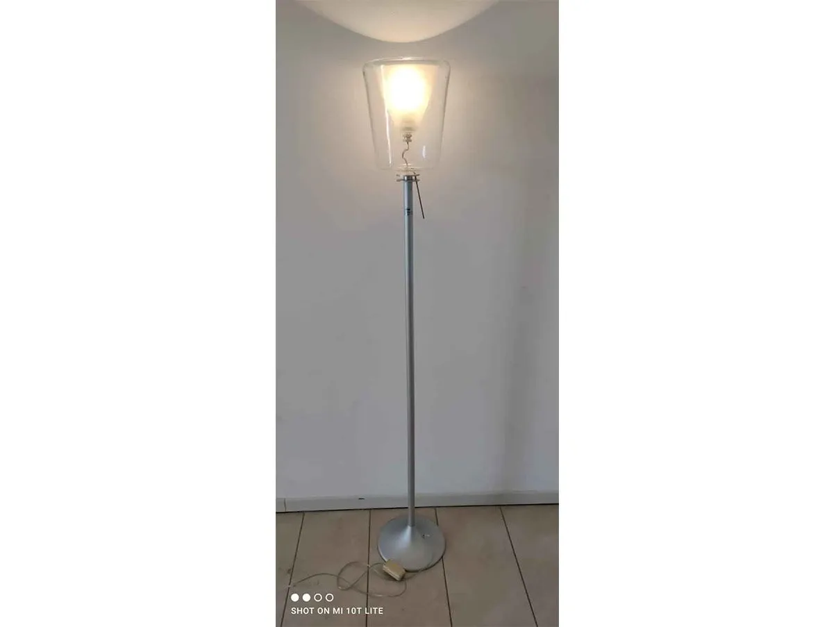 Lanterna floor lamp in glass 6