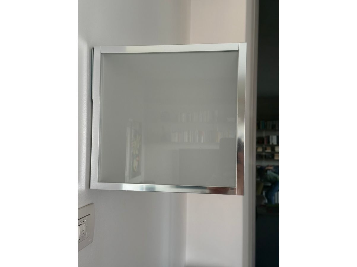 Glass and Glossy Wood Display Cabinet and Storage Set Side