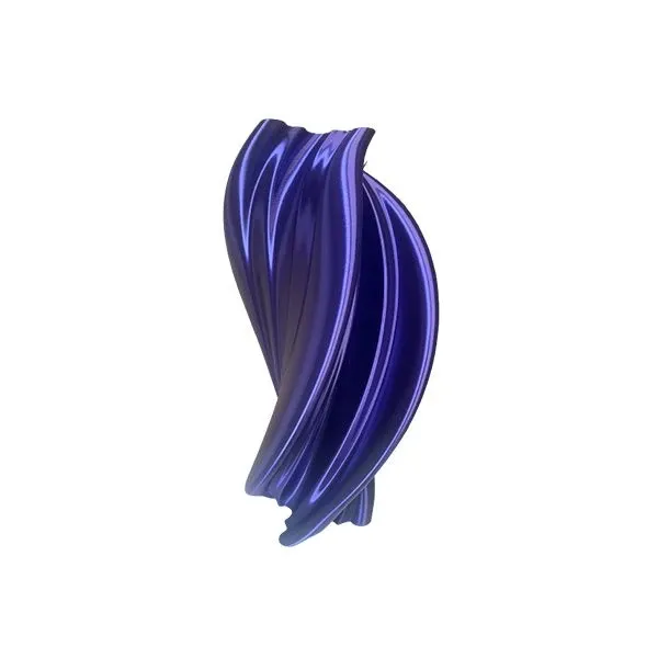 Purple Damocle sculpture vase, DygoDesign 