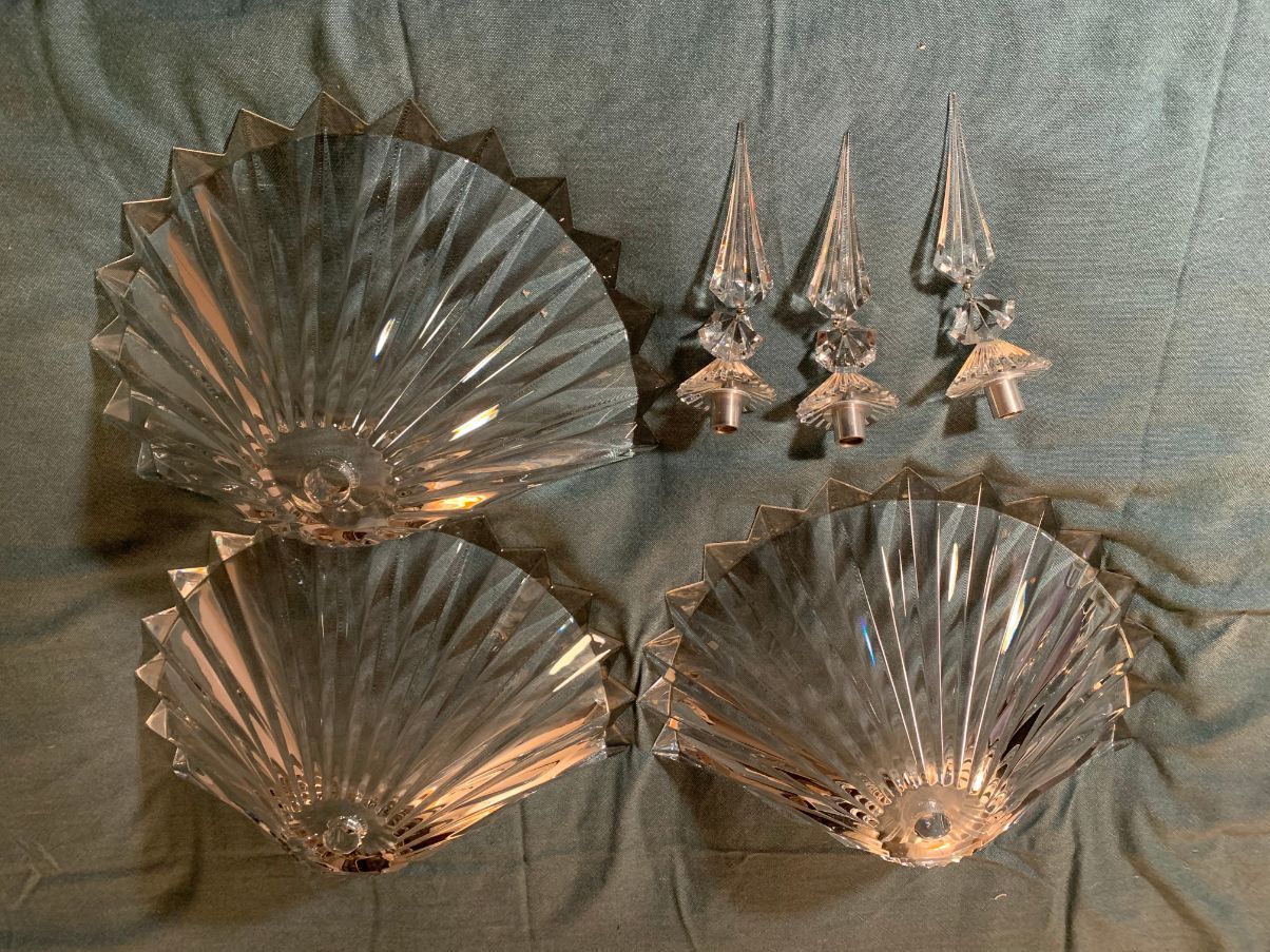 Wandleuchte Mille Nuits aus Kristall 4