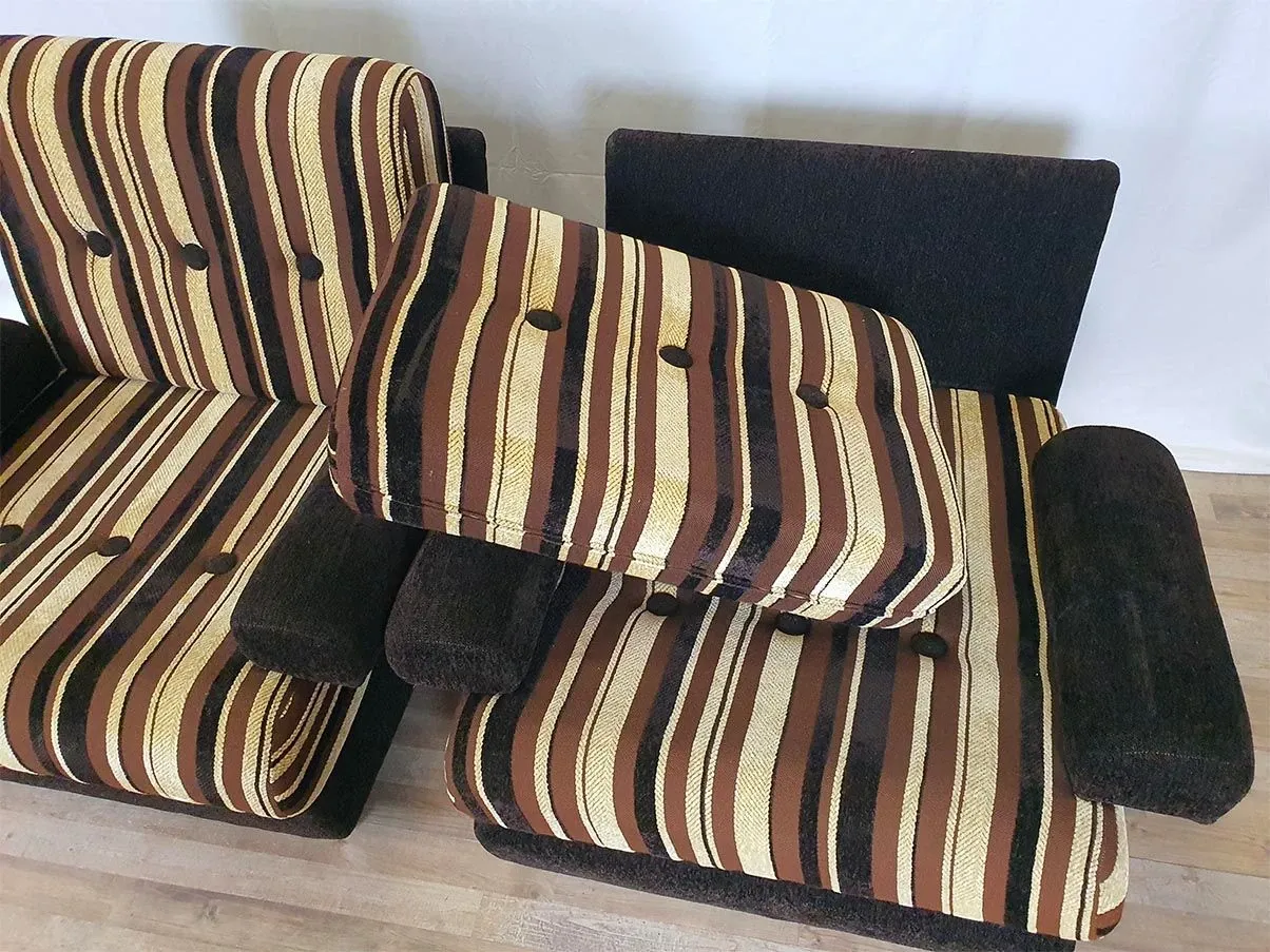 Vintage Modulares Sofa aus den 70er Jahren 4