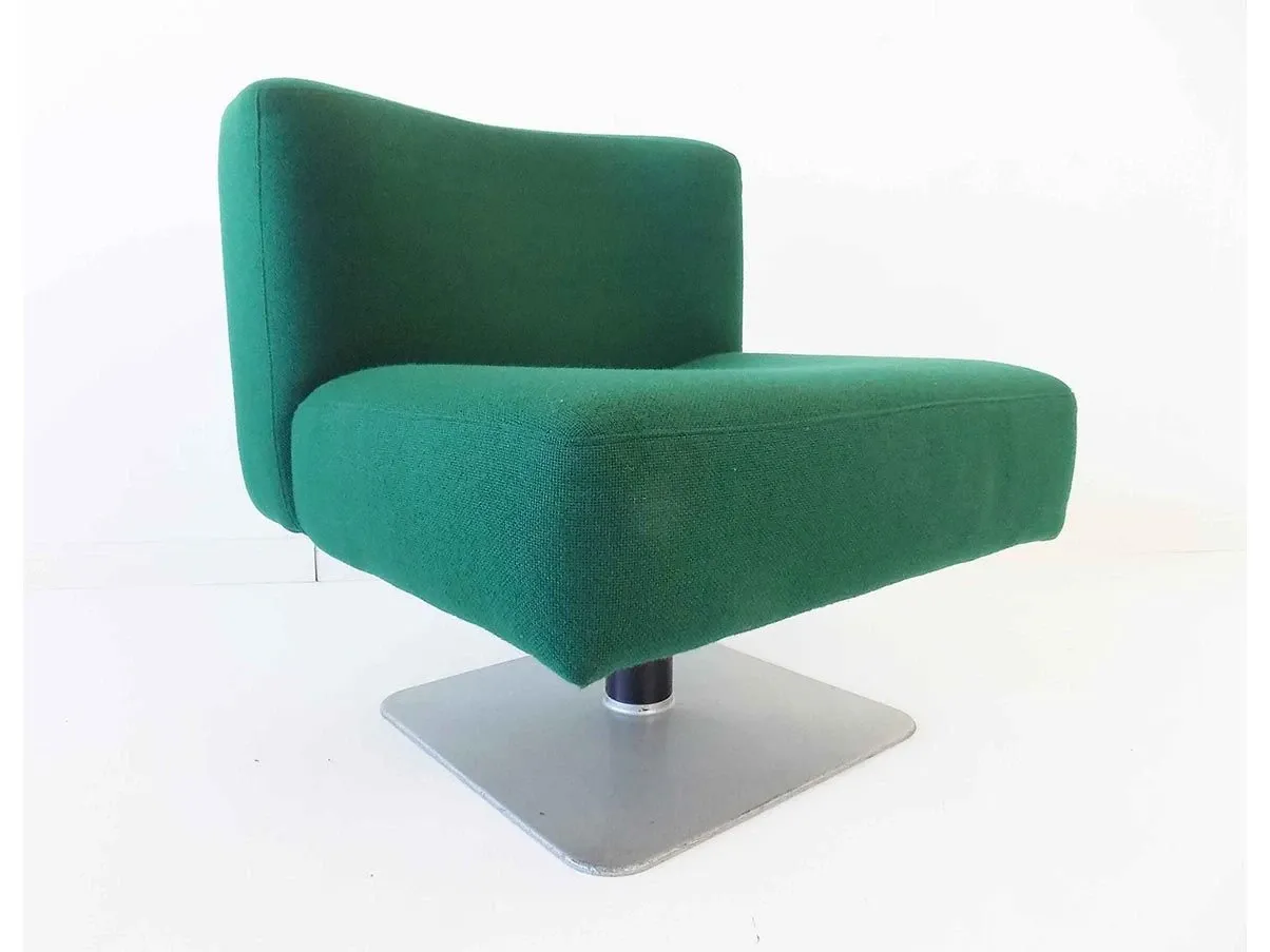 System 350 Sessel von Herbert Hirche Stoff (grün) 8