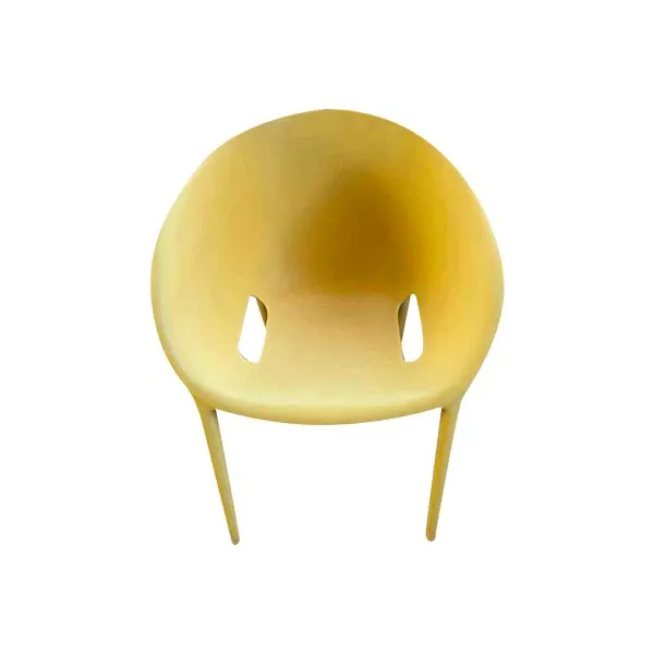 Soft Egg armchair in polypropylene (yellow), Driade image