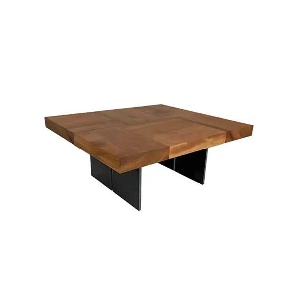 Auckland Block coffee table in solid wood, Riva 1920 image