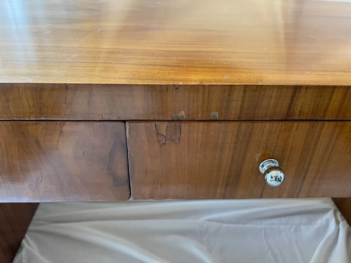 Art Deco Schreibtisch aus Palisanderholz (1930er Jahre) 4