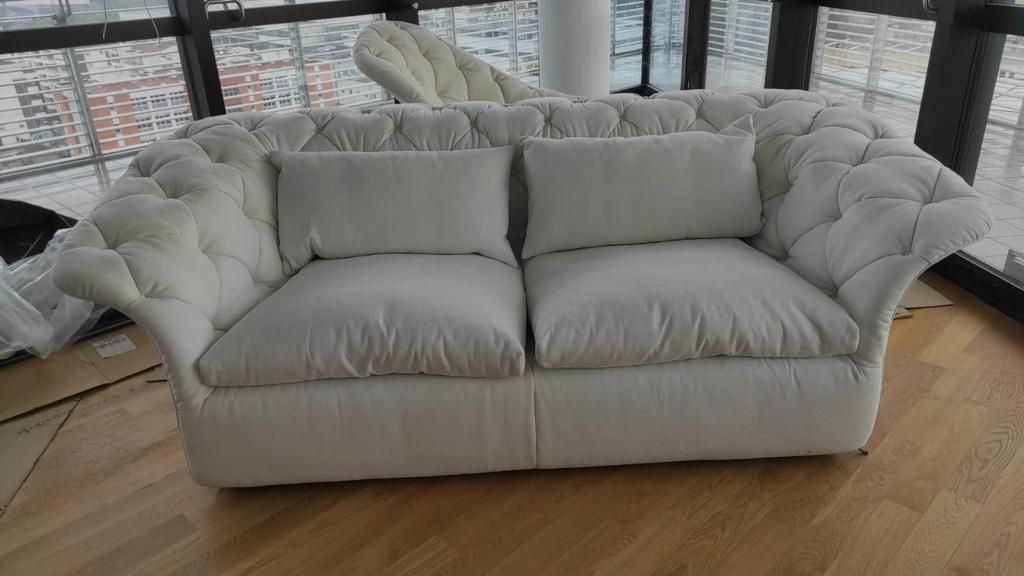 Bohemian 2-Seater Sofa in Grey by Patricia Urquiola Main