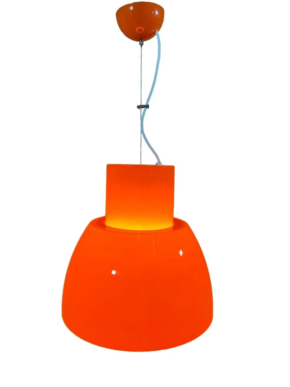 Orange Lorosae pendant lamp, Reggiani image