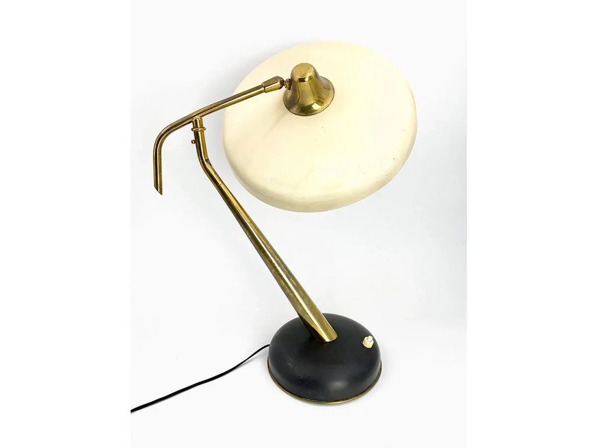 Vintage 331 aluminum (white) table lamp 3