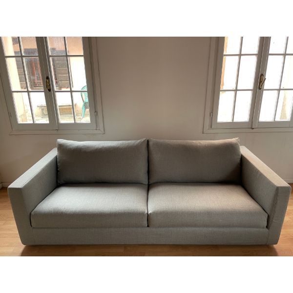 Image of Divano in tessuto grigio, Flexform