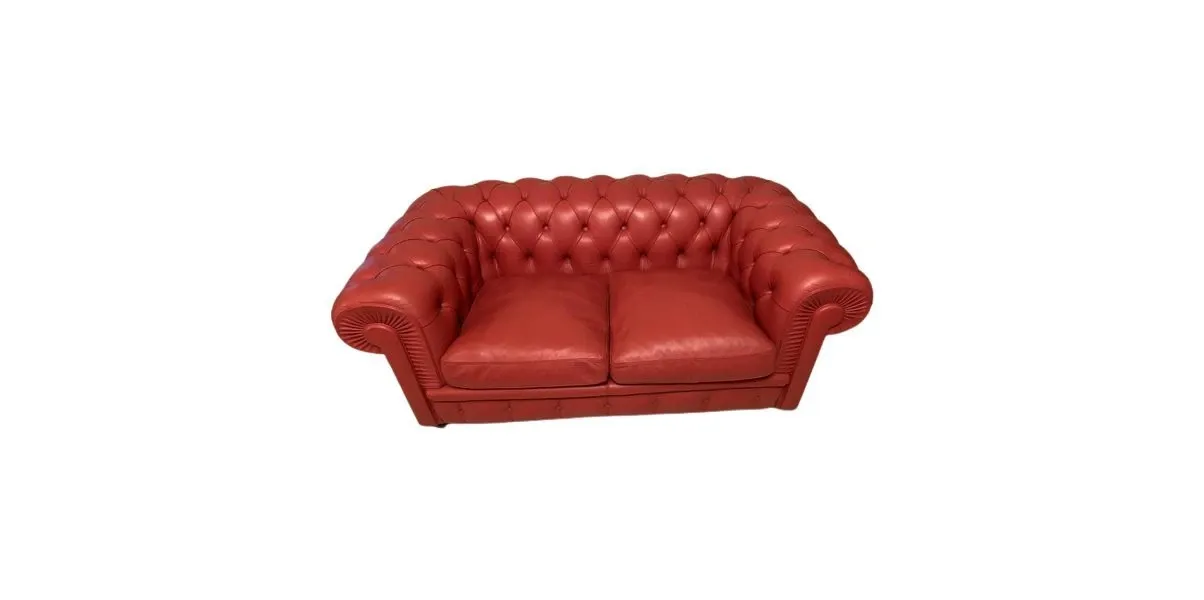 Divano Chesterfield 2 posti, Poltrona Frau image